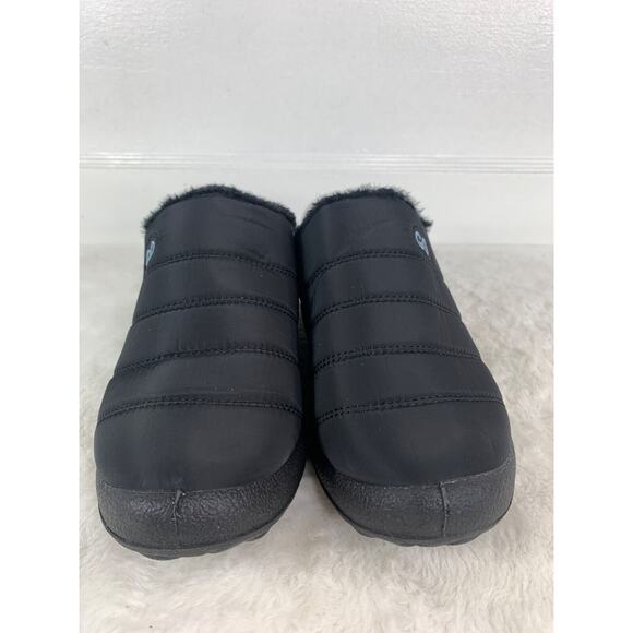 Womens Black Go Slip-On Plush-Lined Indoor/Outdoor Clogs Size 8 - Picture 2 of 8